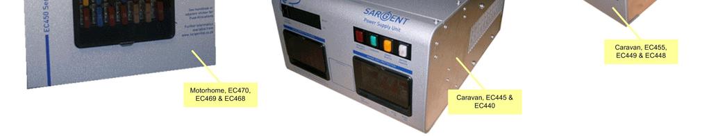 consumer unit and 12V controller located in the front locker or bed box area. On locker mounted caravan versions this unit also contains the provision for the Radio/CD head unit.