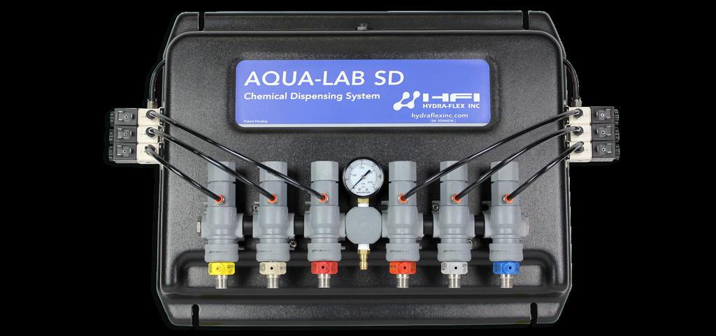 AQUA-LAB - PANEL PARTS DIAGRAM & LIST 1 4 3 2 7 5 8 6 PART NAME PART NUMBER 1 Air Actuated Hydra-Cannon Valve Replacement Kit - Composite
