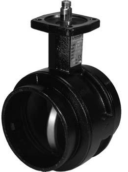 F6 Series 2-Way, Victaulic utterfly Valve psi (2 to 12 ) bubble tight shut-off Long stem design allows for 2 insulation ompletely assembled and tested, ready for installation pplication These valves