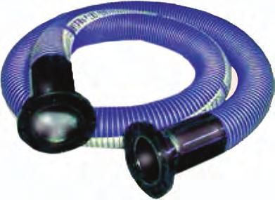 Water Suction & Discharge Hose Versiflo 150 Water S&D Application: Tube Reinforcement Temperature Branding (Spiral) Couplings in.