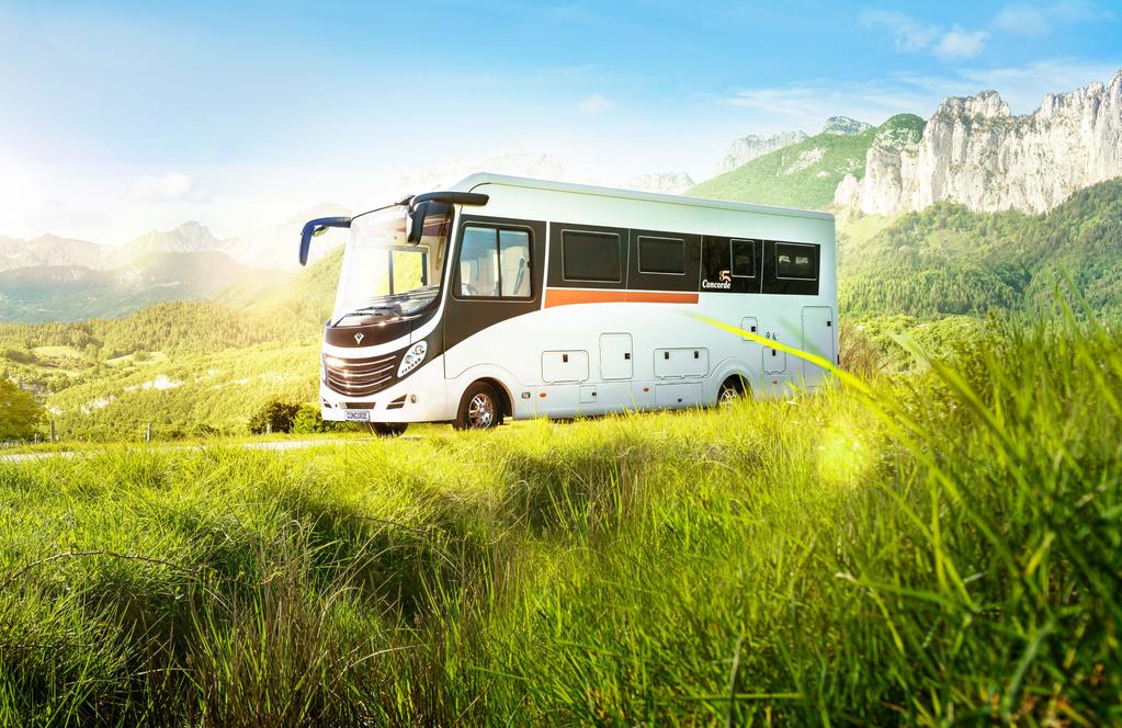 35 Y EARS UNITED IN ONE MOTORHOME. The number 35 runs like a huge golden thread through our jubilee model: the name (Edition 35), the quantity (limited to 35 vehicles), the price (235.