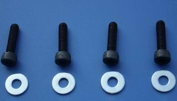 Bolts & washers for cowl: 4(3x14mm) Hexagon bolts and 2(10mm) PTFE washers and 2 wsahers