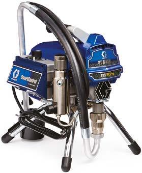 Featuring the patented Graco RAC X Tip with SMARTTIP TECHNOLOGY and