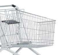 TROLLEY SYSTEMS SHOPPING TROLLEY SERIES 01.02 Finishes Complete protection by Wanzl.