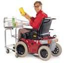 SHOPPING TROLLEY FOR WHEELCHAIR USERS 90 With attachment mechanism as standard