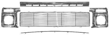 88-30191 l 88-91 Polished............$ 199.00 ea.  molding. Fits 1981-87 with dual headlights.
