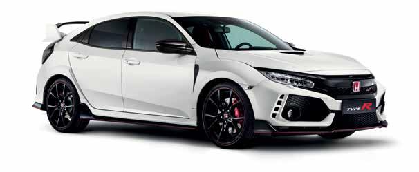 CARBON EXTERIOR PACK Enhance the already athletic styling of your Type R with