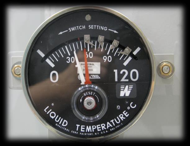Analog Temperature Gauges Liquid Temperature measures Top Oil Temperature Winding