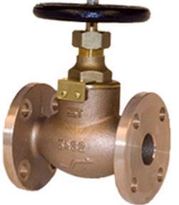 Valve Materials Bronze Relatively low cost and available in 3 sizes and below Good