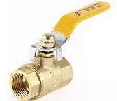 2 for some valve / connection combinations Brass Lowest cost valve material Limited