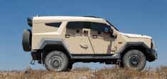 Lightweight composite materials and unique cabin designs ensure added protection which does not come at the expense of added vehicle weight or reduced performance. SandCat has power to spare.