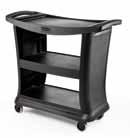 Eecutive Service Cart Capacity up to 13 kg All plastic construction with easy snap-and-lock assembly Highly aesthetic sleek,