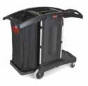 Guest Room Service Cart Constructed from commercial grade plastic with easy to clean surfaces Complete with