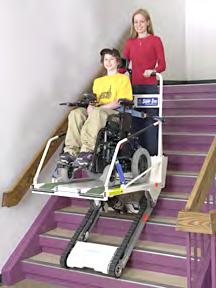 The Stair- Trac is an affordable access solution that is available immediately.