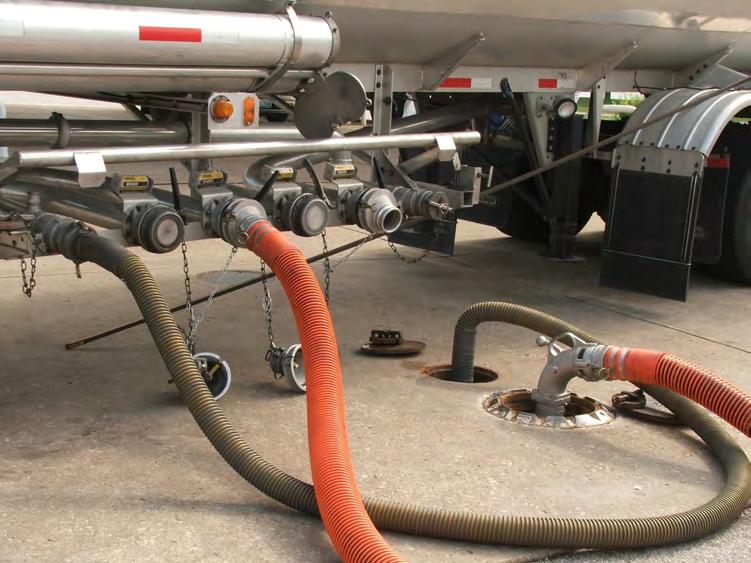 Eagle Gravity Fuel Drop Hose Designed to deliver gasoline, diesel fuel, kerosene and fuels with aromatic content to 40%.
