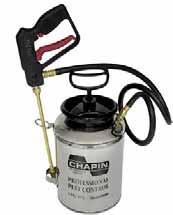 Each feature die cast metal pump handles, brass pump cylinders, dripless trigger style shut-offs to help avoid dripping pesticides.