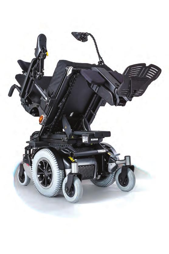 DRIVE LOCK-OUT Drive lock-out is a safety feature designed to prevent the wheelchair from being driven while in a tilt angle over 15 relative to the horizontal position.