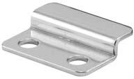 Surface es & Keepers Slide with Keeper For Inswing Doors with fasteners Hole Center Part No.
