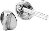 Concealed Assemblies & Knob Sets Part No. Finish - Alloy Exterior entry and interior knob with 650-7528 Chrome Plated - Zamak straight bolt for Laminated Doors.