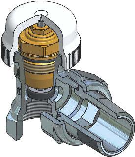 Thermostatically controllable valves art.