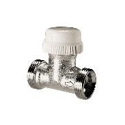 Thermostatically controllable straight valve with no fitting and EK connection ART. COD.