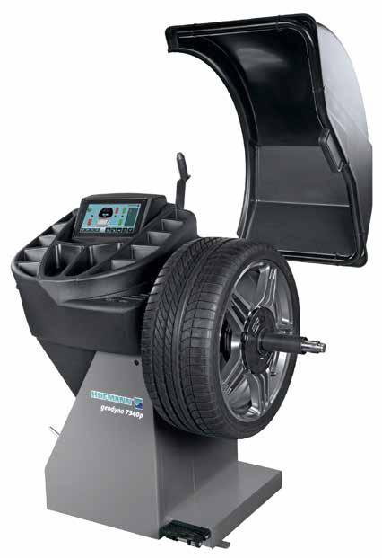 Digital Car Wheel Balancer With geotouch - the touch-screen graphical display the 7340 is as intuitive as a video balancer.