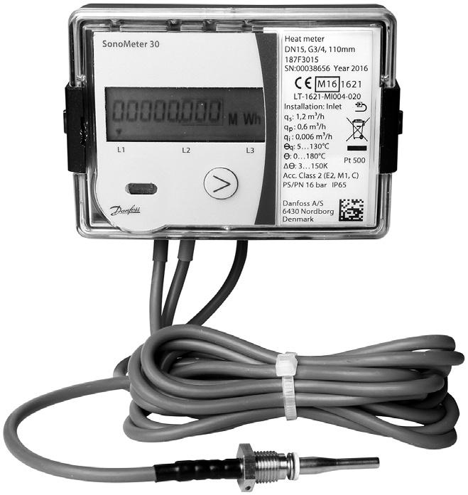 SonoMeter 30 Energy Meters Description MID examination certificate no.