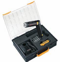 Rechargeable torque screwdriver DMS 3 DMS 3 Set DMS 3 rechargeable torque screwdriver One-hand operation under all working conditions Switchable forward and reverse Two speeds: 200 and 400 rpm