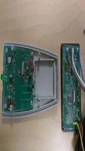 stairlift, on the inside of the large plastic side cover over the main PCB.