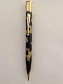 Late 1920s Sheaffer Titan model green jade mech.pencil with gold filled bell crown cap & trim. Pencil is a flawless beauty!