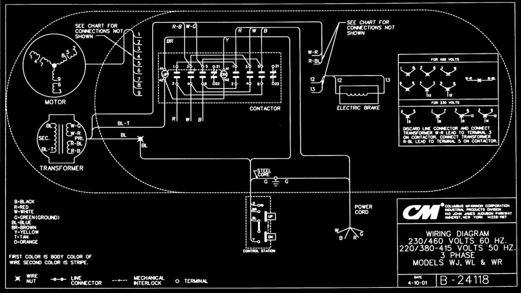 WL & WR Figure 11. Typical Wiring Diagrams.