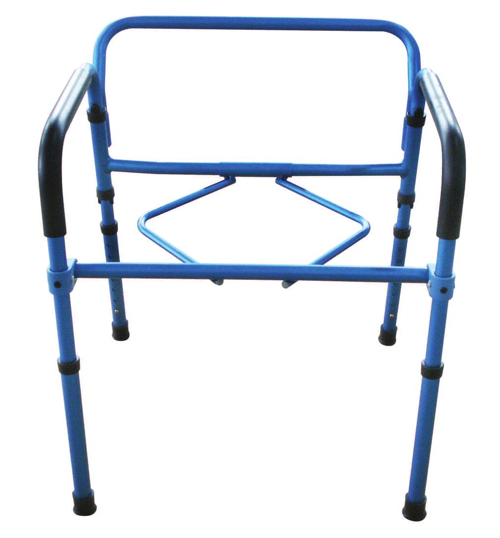 reduces the number of items carried. Durable plastic snap-on seat with lid.
