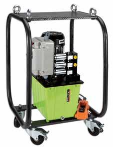 HYDRAULIC POWERPACKS HBM, HBE SELECTION TABLES LARZEP 700 bar Electric Hydraulic Powerpacks provide high performance in a compact package with super quiet operation.