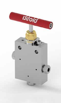 Within the needle valve range, we also offer a standard instrumentation design with a maximum working pressure of 22,000 psi / 690 bar and pipe sizes