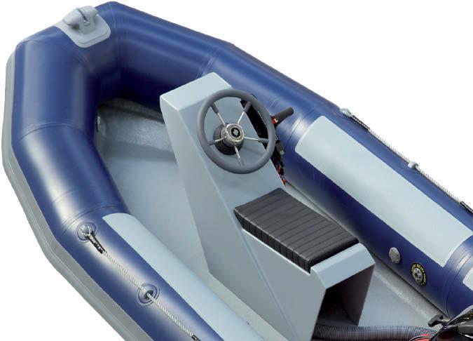 Strong, robust, high-capacity professional tender boats whose large diameter