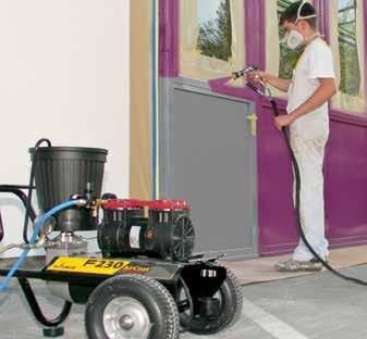 Perfectly matching components: Little overspray and high application efficiency Particularly easy handling The industry standard, quality-crafted by WAGNER 05 - Finish 230 AirCoat - Fully-featured