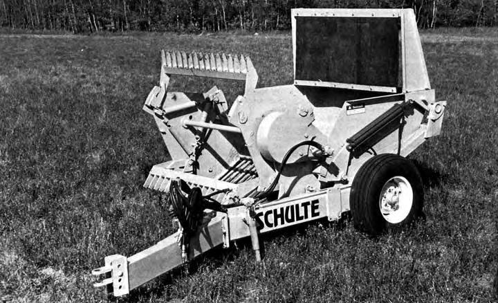 Printed: September, 1982 Tested at: Humboldt ISSN 0383-3445 Evaluation Report 291 Schulte RS 600 Rock Picker A