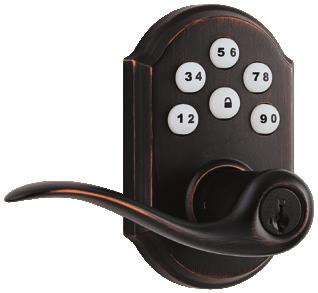 Z-Wave-Compatible Electronic Deadbolts & Levers Items on this page are compatible with Z-Wave