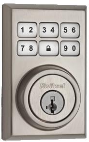 Levers Deadbolts One-touch locking convenience Four customizable access codes for increased