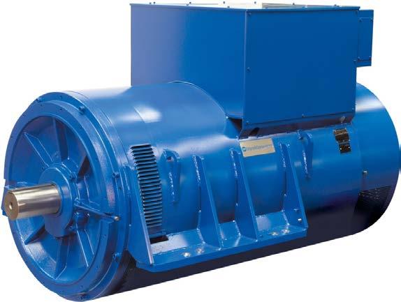 3.3 Generators 3.3.1 General The types used as standard are brushless synchronous generators, which, depending on the application, may be suitable for mains parallel and/or back-up power operation.
