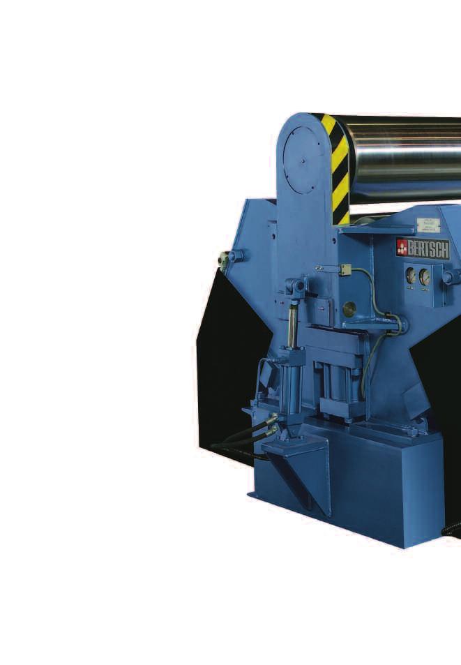 ertsch Innovative, Heavy-Duty Rolling Equipment Since 1879 ertsch bending rolls are designed and built to accurately form metal from gauge thickness through 14" thick and larger, and can be custom