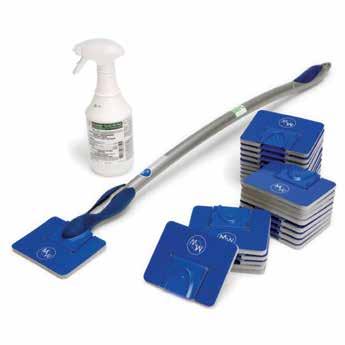 Sanitation MRI Maintenance Cleaning Wand & Pads Kit MT-4550 Cleaning Kit Includes: 1 wand with disposable pad attached 25 additional disposable pads 1 32 Oz Pure Hard Surface bottle Pure Hard Surface