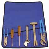 TL-1007 4 Piece Set 6 Piece Set Screw Driver - 5/16 Tip, 6 1/2 Combination Pliers, 8 Adjustable End Wrench, 9 Crate Opener, #2 Phillips Screwdriver, #10