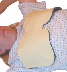 The single-piece AttenuRad CT Breast Shield is designed for multiple uses.