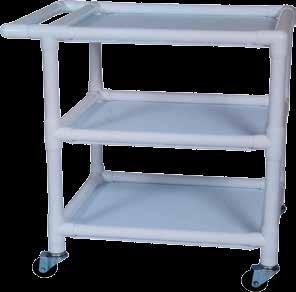 PVC Carts MRI Room Accessories MRI PVC Specialty Cart w/4 Shelves 4 Shelves (Size 20 x 25 ) 8 Pull Out Tubs (Size 20 x 15