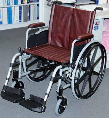 Non-Ferromagnetic Wheelchairs MRI Non-Ferromagnetic 20-24 Wide Non-Ferromagnetic Aluminum Wheelchairs This Non-Ferromagnetic wheelchair consists of materials such as brass, titanium, aluminum and