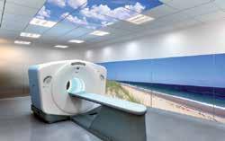 Allows claustrophobic patients to relax better. Comes with complete installation kits. Fits all MRI s. Tested approved and available from GE.