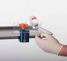 MRI Procedures Sharps Containers Accu-Draw IV Clamp MRI ACCU-DRAW provides one-handed access to non-sterile vials while maintaining sterility.