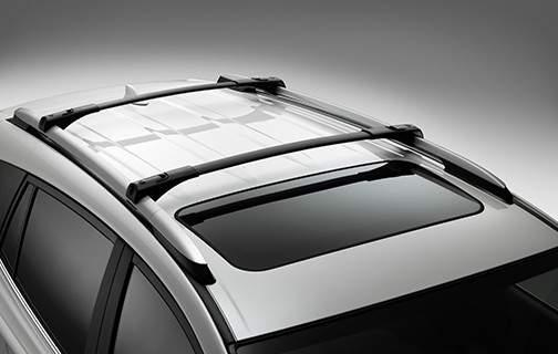This set of two fully adjustable Cross Bars provide additional secure tie-down points for all types of roof rack accessories and can support a maximum of 45 kg (100 lbs) when evenly distributed