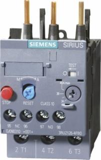 Overload Relays SIRIUS 3RU2 Thermal Overload Relays 3RU2 up to 40 A for standard applications Overview 1 2 3 4 5 6 1 2 5 NSB0_0205a Connection for mounting onto contactors: Optimally adapted in